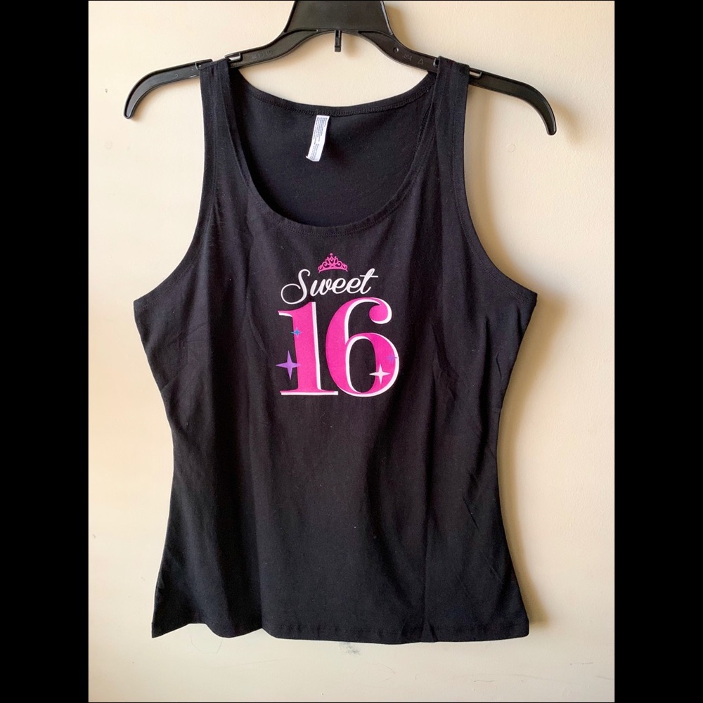 Sweet 16 Tank & Light Up Button
